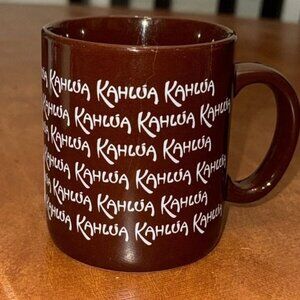 Kahlúa Branded Brown Ceramic Coffee Mug 8 Oz